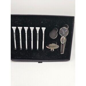 Continental Golf Accessory Gift Set Divot Tool Ball Marker Tees Hat Clip